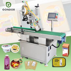 Máquina Etiquetadora Automática Horizentals para Bolsas de Plástico, Sobres y Etiquetas Adhesivas, Máquina de Etiquetado de Bolsas para Latas Planas - Product Image 1