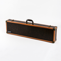 Étui à arme à feu en cuir de haute qualité, étanche et antichoc, avec serrures, personnalisable OEM, également adapté pour le rangement de violon