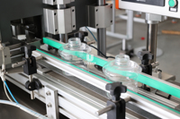 Machine de découpe de col de bouteille électrique de petite taille pour bouteilles en plastique