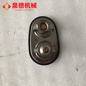 Boîtier de thermostat de moteur à double réservoir pour Scania, référence 2475974, pour camion-citerne Scania P450, en aluminium - Product Image 1