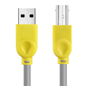 USB 2,<span class=keywords><strong>0</strong></span> A macho A <span class=keywords><strong>B</strong></span> macho Cable de impresora con anillo imán Cable USB para Cable de escáner de impresora - Product Image 1