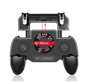 SR Telefono Mobile GamePad Con dispositivo di Raffreddamento del Ventilatore Per PUBG Controller di Gioco GamePad Joystick Grilletto In Metallo Per il iPhone Huawei <span class=keywords><strong>Samsung</strong></span> - Product Image 2