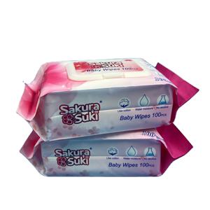 Lingettes pour bébé en gros, jetables, parfumées, 80, 100, 120 pièces, 40 g/m², 45 g/m², 50 g/m², viscose, lingettes humides pour le nettoyage des bébés - Product Image 6