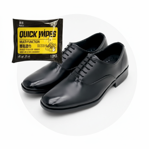 Scarpe eleganti da uomo e oxford in pizzo Casual e Design formale in nero con Set di tessuti per la pulizia - Product Image 1