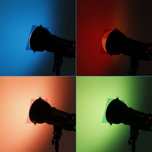 Neewer – ensemble de filtres en gel transparent <span class=keywords><strong>pour</strong></span> correction de couleur, 7x8/18x20, lot de 6 feuilles de gel <span class=keywords><strong>pour</strong></span> flash de studio <span class=keywords><strong>photo</strong></span> - Product Image 3