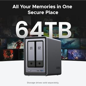 UG nasync DXP2800 2-Bay Desktop NAS Network Attached Storage (diskless) - Product Image 5