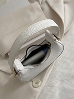 Sac à bandoulière Hobo en cuir PU de luxe pour femme, petite pochette, sac à main, sac sous le bras, sacs de voyage