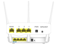Routeur sans fil double bande Tenda F3 300 Mbps avec 3 antennes 5dBi, WiFi domestique, garantie 1 an, version anglaise