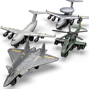 Juego de 4 Aviones de Juguete de Aleación, Modelo Jian20, Helicóptero, Avión de Combate MB310, Caja de Color - Product Image 5