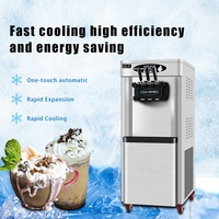 Vente flash : machine à crème glacée molle et yaourt glacé commerciale de 36 L et 40 L, autres fabricants de snacks pour ingrédients à base de fruits et de lait