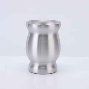 Camping Yerba Mate Vacuum Flask <b>Thermos</b> 8oz Stainless Steel Durable Leakproof with Hand Grip Straw 6-12hr Thermal Insulation - Product Image 2