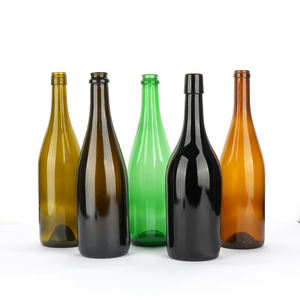 Approvisionnement d'usine 375/750ml clair ambre vert vide vin jus Soda Champagne <span class=keywords><strong>Bordeaux</strong></span> bouteille acceptée personnalisation - Product Image 4