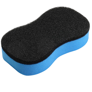 Accessoires de lavage auto : Éponges de nettoyage double face multi-usages pour voiture, bloc nettoyant pour vitres, pour polissage et cirage - Product Image 4