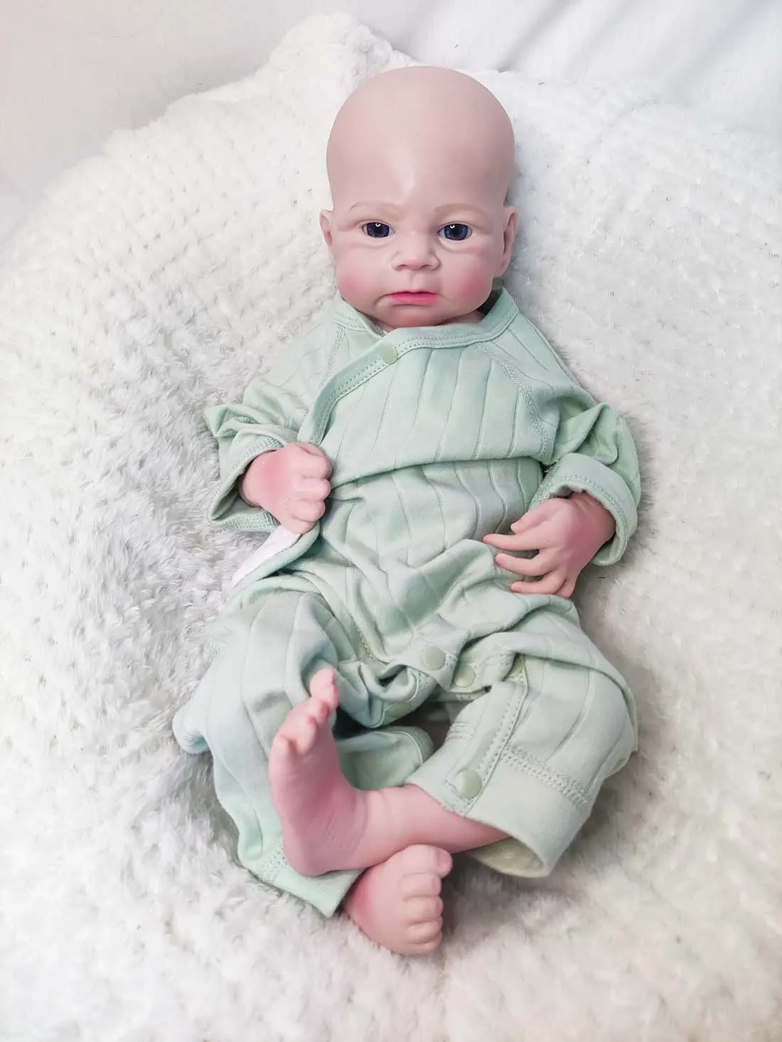 R & B piccolo nuovo arrivo Boneca Bebe neonato nato Mueca De Silicon Tamao vero Silicone Reborn Baby Baby Doll Girl Boy