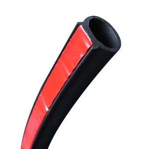 Guarnizione Adesiva <span class=keywords><strong>a</strong></span> D per Porte, Strisce di Gomma Autoadesive per Copertura Porte <span class=keywords><strong>Auto</strong></span>, Camion, Moto, Bagagliaio, Nera, Venduta al <span class=keywords><strong>Metro</strong></span> - Product Image 1