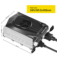 Chargeur de batterie au lithium DALY 36V, tension et courant de sortie réglables 5A~45A pour batterie LiFePO4 10S, batterie NMC 12S, étanche IP67