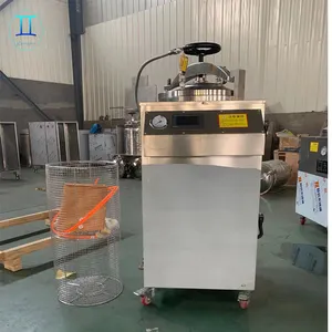 Stérilisateur hpp vertical à vapeur, machine de traitement haute pression, stérilisation à autoclave pour les aliments, livraison gratuite