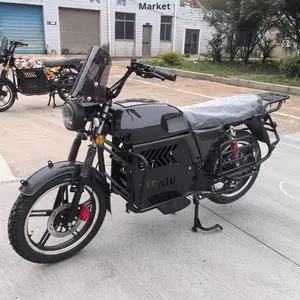 Motos électriques vintage 80 km/h Max 3000W, café, vélo cargo électrique, café, siège confortable, solutions cargo - Product Image 4