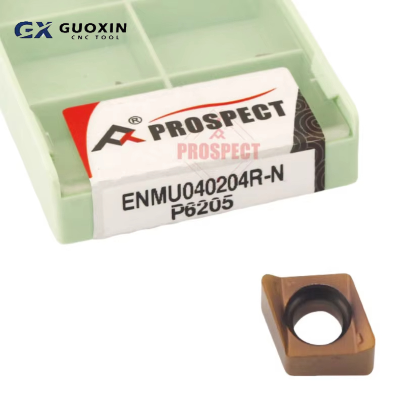 PROSPECT ENMU040204R - N P6205, режущие твердосплавные токарные инструменты, режущие пластины CNC