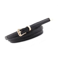 Aangepaste Ontwerp Uw Eigen Fashion Vrouwen Imiteren Snake Lederen Riem Dames Taille Kleurrijke Skinny Riem