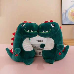Prix d'usine Peluche grenouille de 8 pouces, douce, avec feuille de <span class=keywords><strong>lotus</strong></span>, couleur personnalisée, rembourrée en coton PP, coussin décoratif - Product Image 6