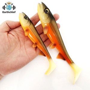 Leurre de pêche populaire Bombshad Square Tail Swimbait Shad pour brochet, 14cm 18cm, impression 3D, artificiel, pour la pêche en mer et les grosses prises, Wobbler - Product Image 4