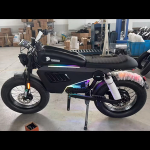 Bicicleta Eléctrica Negra de 3000w desde Almacén en EE. UU. - Bicicleta y Bicicleta Eléctrica de 3000w para Adultos SK-2 Negra - Product Image 6