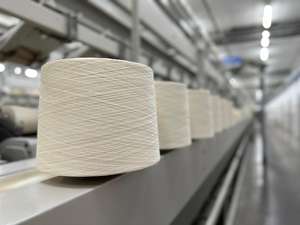 Hilo de Algodón 100% Hilado en Núcleo Peinado 20s Absorbente de Humedad Antibacteriano para Tejer y Bordar Patrón Crudo Ecológico - Product Image 4