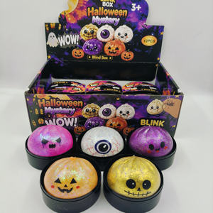 Juguetes Mochi Squishy de Halloween al por mayor 2026, juguetes sensoriales de PVC para aliviar el estrés, juguetes para apretar, regalo sorpresa, juguete sensorial para apretar - Product Image 6
