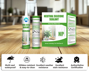 Scellant silicone neutre inodore, non corrosif, flexible et durable pour la plomberie, la salle de bain, la cuisine et l'automobile - Product Image 2