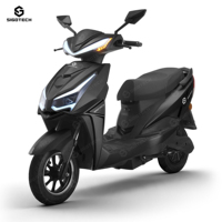 SIGOTECH Nouveau style Moto électrique OEM Vitesse rapide 45 km/h Autonomie longue portée 70 km Moteur 1000W Scooter électrique pour adultes
