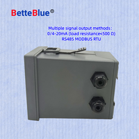 BetteBlue – conductimètre numérique en ligne, testeur de résistivité, TDS, de salinité pour le traitement de l'eau, électrode 316L, filetage NPT1/2