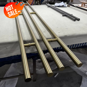 Poignée de porte extra longue sur mesure de haute qualité en titane, pour hôtels de luxe, cafés, villas, quincaillerie extérieure - Product Image 5