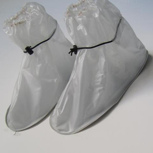 Couvre-chaussures de <span class=keywords><strong>pluie</strong></span> non tissé jetables en usine Couvre-bottes bleus imperméables - Product Image 3