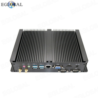 EGLOBAL Mini PC industriel de 11ème génération Intel Core I7 1165G7 I5 1135G7 Système sans ventilateur 2xDDR4 Emplacement RAM HD VGA 2COM WiFi Stock 2xDDR4