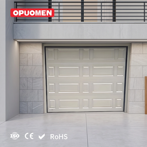 Porte de <span class=keywords><strong>garage</strong></span> <span class=keywords><strong>sectionnelle</strong></span> <span class=keywords><strong>motorisée</strong></span> automatique moderne avec isolation thermique et surface finie pour entrepôt, villa et <span class=keywords><strong>garage</strong></span> - Product Image 6