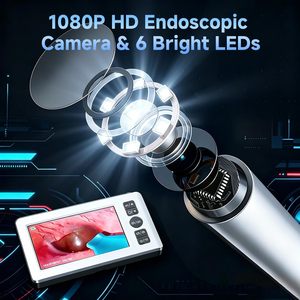 <b>Ear</b> <b>Cleaning</b> Camera with HD Screen Visual <b>Ear</b> Cleaner <b>Ear</b> Wax Removal <b>Tool</b> - Product Image 3
