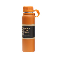 Botol air olahraga Stainless Steel 304 portabel, termos kopi vakum untuk perjalanan & luar ruangan hadiah liburan