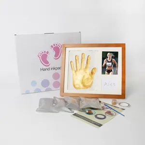 Adult Palm Print Commemorative Photo Frame As A Souvenir For The 2024 Paris Olympics Athlete Palm Print As A Memento