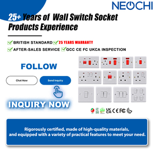 Wholesale Custom <strong>Uk</strong> Standard <strong>13a</strong> 250v 3 Pin Usb Type-c Port Electrical Wall <strong>Socket</strong> And Switch For Bedroom - Product Image 6
