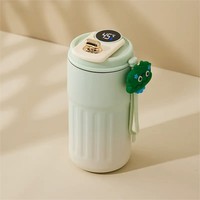 Affichage intelligent de la température par LED 316 SS Double paroi LOGO personnalisé gobelet tasse à café thermique en acier boîte blanche Logo personnalisé