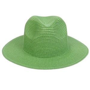 Sombrero de paja plegable unisex al por mayor con ala ancha - Product Image 2