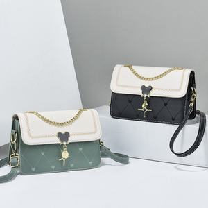 Bolso de Moda Geométrico para Mujer, Estilo Casual, con Doble Uso, Bandolera y de Mano, con Cierre - Product Image 2