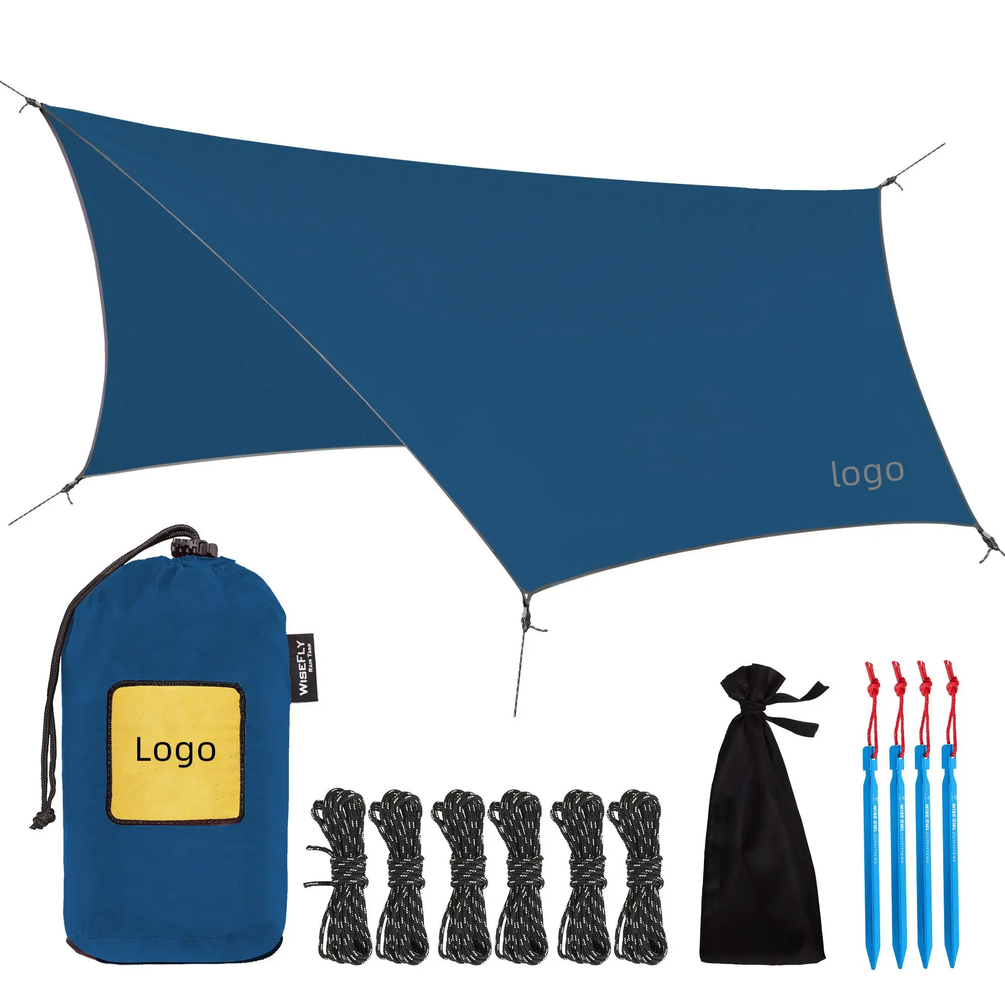 2023 OEM Customized Hammock Tent Tarp for Camping Hammock Camping Gear
