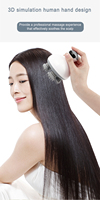 Masseur de cuir chevelu portable multifonction IPX7, appareil de massage électrique pour cheveux et cuir chevelu, produit de soin personnel et de beauté