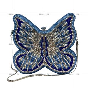 Butterfly Crystal <b>Clutch</b> for Women Luxury Rhinestone Evening <b>Bag</b> Elegant Handbag Purse for Party - Product Image 2