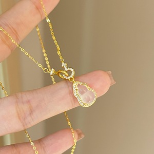 Collar de Plata de Ley S925 con Diseño de Estrella Dulce y Borla de Diamantes, Diseño de Nicho con Estrellas Brillantes, Collar de Lujo con Incrustaciones de Luces - Product Image 1