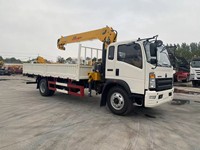 Mini-grue télescopique montée sur camion HOWO chinois SQ6SK2Q – Excellent prix en promotion