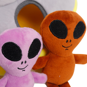 Di alta qualità UFO Aliens Super Soft ricamo Chew Training Pet peluche Set nascondi e cerca cane Puzzle <span class=keywords><strong>Toy</strong></span> - Product Image 4