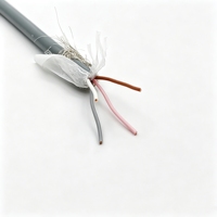 Câble étanche Paide TPU, 4 conducteurs 0,25 mm², isolation PE, flexible et résistant à l'eau, adapté aux signaux de capteurs sous-marins